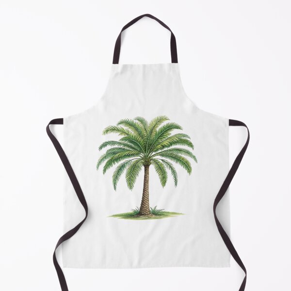 Item preview, Elegant Tropical Palm Tree | Realistic Botanical Nature Illustration designed and sold by Awarrie.
