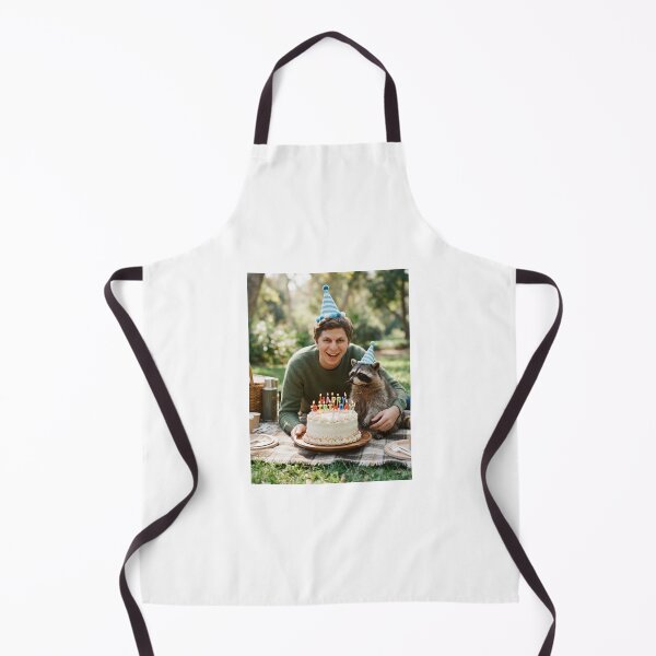 Item preview, Michael cera raccoon picnic raccoons animal pet nature meme memes funny parody christmas birthday designed and sold by CheeseBlueprint.