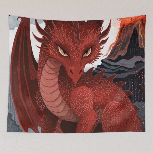 Item preview, Fire Dragon designed and sold by The King's general goods.