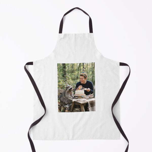 Item preview, Willem dafoe raccoon picnic raccoons animal pet nature meme memes funny parody christmas birthday designed and sold by CheeseBlueprint.