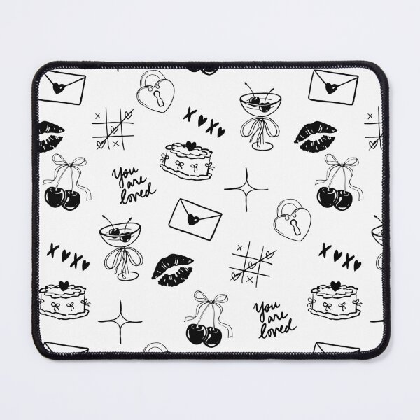 Item preview, Cute Love Doodle Pattern Y2K designed and sold by jianina-alondra.