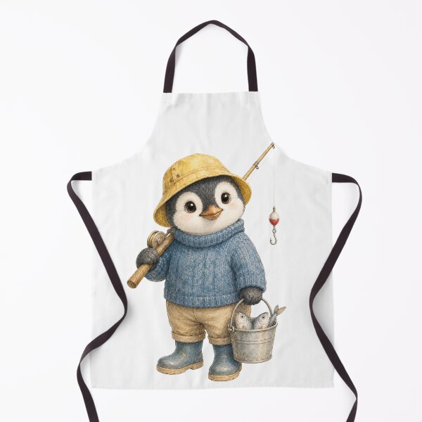 Item preview, Cute Penguin Fisherman designed and sold by photoparadise22.