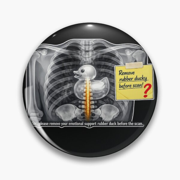 Item preview, Funny Rubber Duck Rad Tech Radiology X-Ray designed and sold by Timeless Junction.