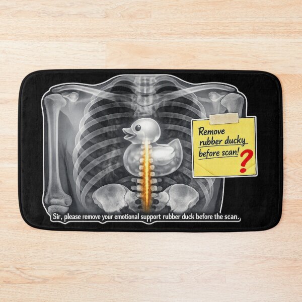 Item preview, Funny Rubber Duck Rad Tech Radiology X-Ray designed and sold by Timeless Junction.