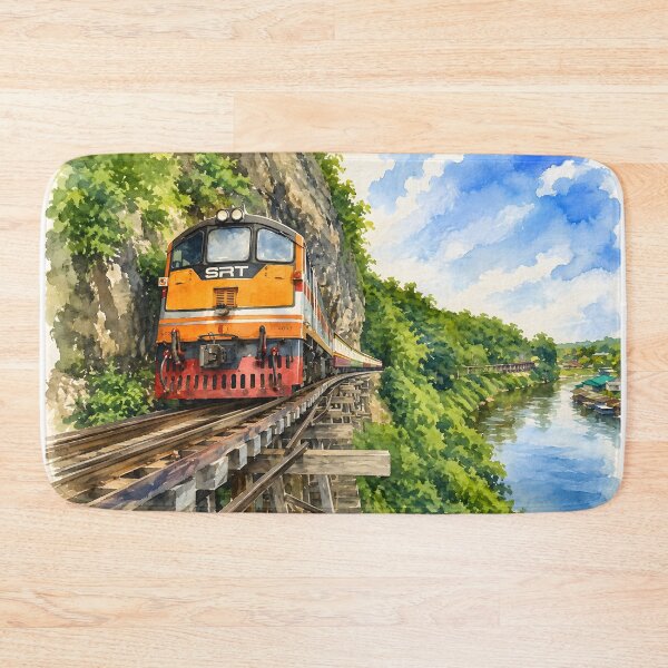 Item preview, Death Railway (Kanchanaburi) designed and sold by HOMETOWN86.