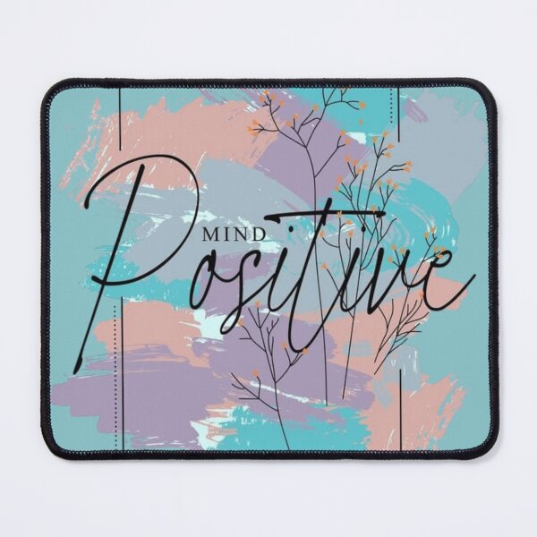 Item preview, Positive Mind Floral Branch T-Shirt | Minimalist Inspirational Nature Quote Tee designed and sold by RajDeals.