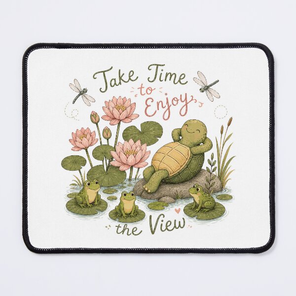 Item preview, Pondside Pal - Cute Turtle designed and sold by bapupa.