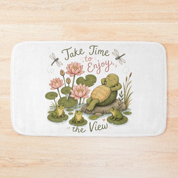 Item preview, Pondside Pal - Cute Turtle designed and sold by bapupa.