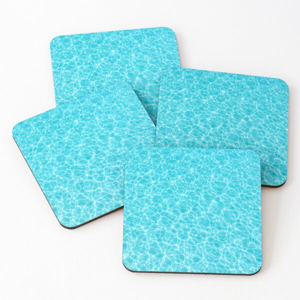 Item preview, Crystal Clear Aqua Blue Water Pattern Tropical Ocean Surface Beach Aesthetic designed and sold by Divine Ease.