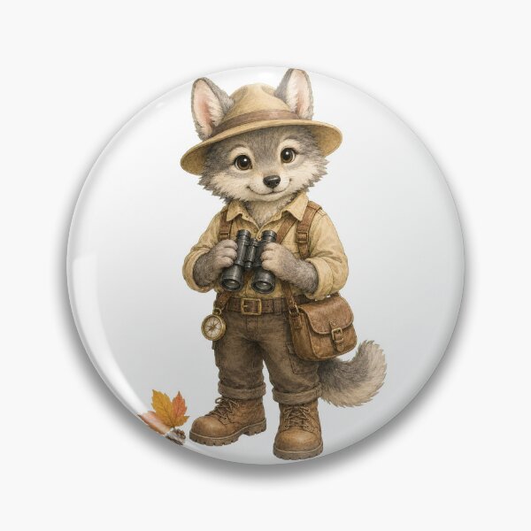 Item preview, Cute Wolf Park Ranger designed and sold by photoparadise22.