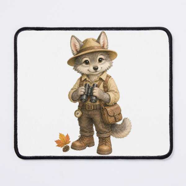 Item preview, Cute Wolf Park Ranger designed and sold by photoparadise22.