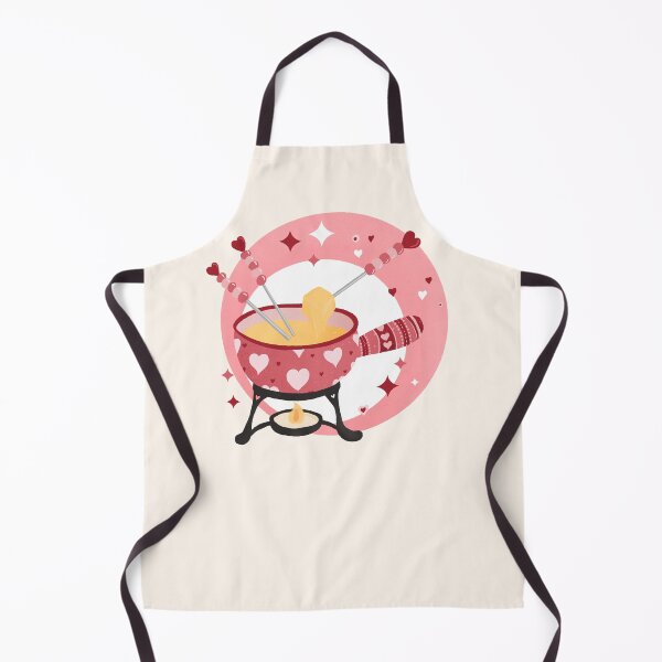 Item preview, Swiss Cheese Fondue Love - pink retro bubble badge designed and sold by Home Cyn Home.