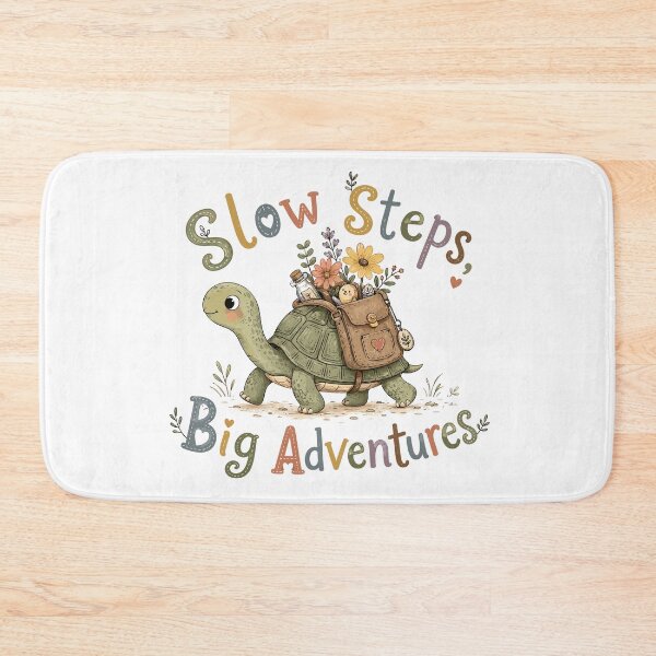 Item preview, Shellbound Journey - Cute Turtle designed and sold by bapupa.