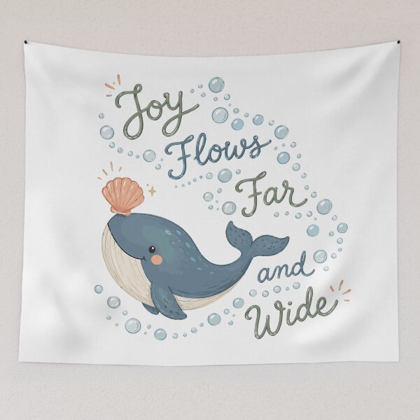 Item preview, Bubble Traveler - Cute Whale designed and sold by bapupa.