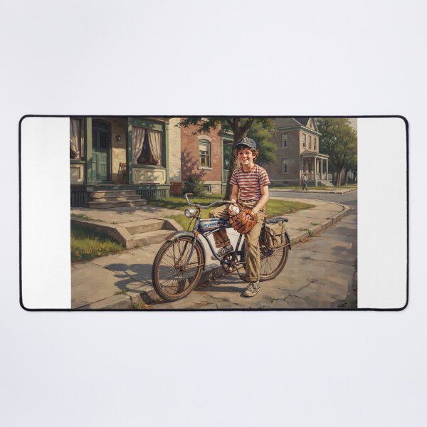 Item preview, Nostalgic Portrait Of Teenage Baseball Player designed and sold by Home Decor Art.