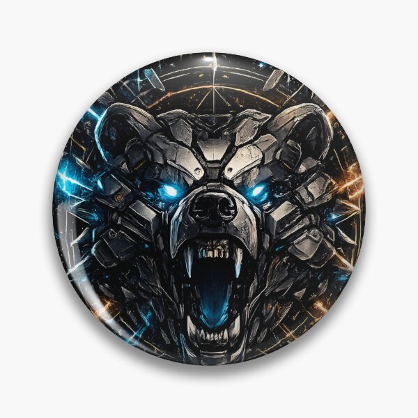 Item preview, Cybernetic Grizzly Bear Mecha Armor Art designed and sold by RiteshCenter .