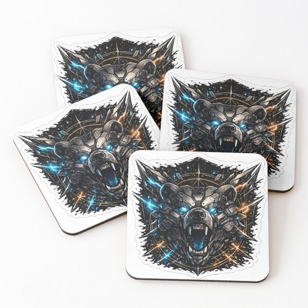 Item preview, Cybernetic Grizzly Bear Mecha Armor Art designed and sold by RiteshCenter .