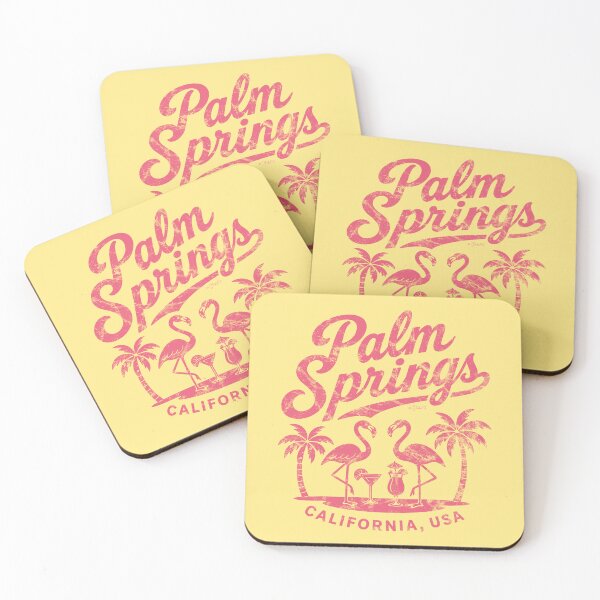 Item preview, Pink Palm Springs Worn Style Illustration designed and sold by studio150design.