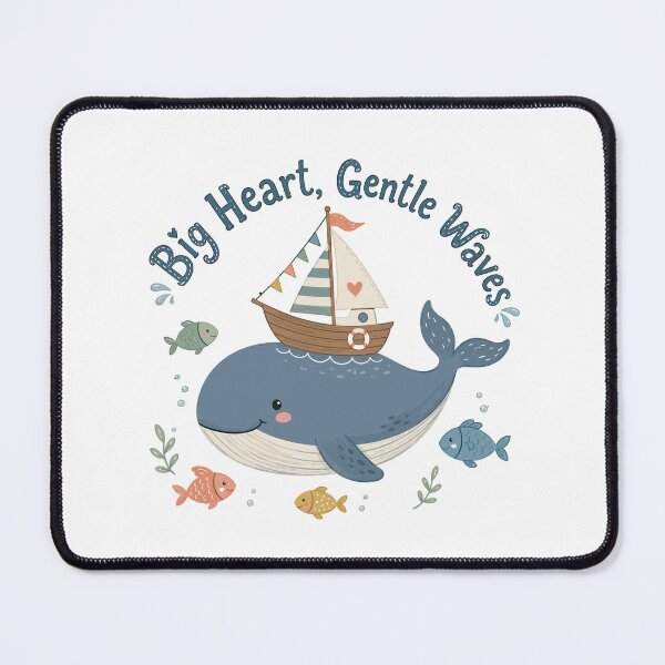 Item preview, Ocean Giant - Cute Whale designed and sold by bapupa.