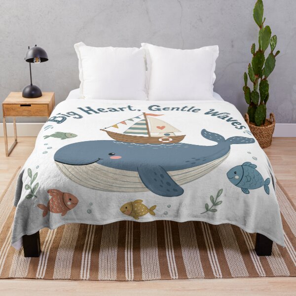 Item preview, Ocean Giant - Cute Whale designed and sold by bapupa.
