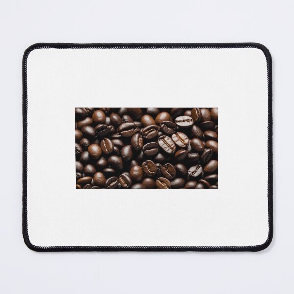 Item preview, Rich Espresso & Coffee Beans Pattern designed and sold by DoodleDynamo96.