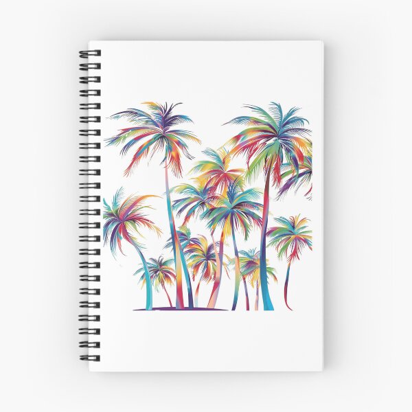 Item preview, Rainbow Palm Trees | Colorful Tropical Paradise Botanical Art designed and sold by Awarrie.