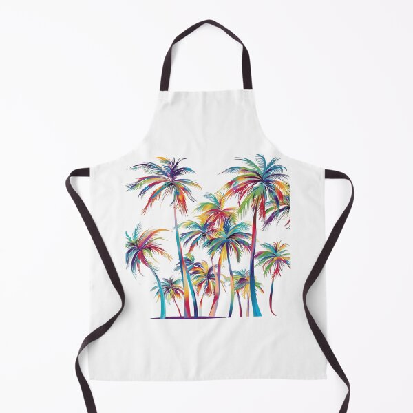 Item preview, Rainbow Palm Trees | Colorful Tropical Paradise Botanical Art designed and sold by Awarrie.