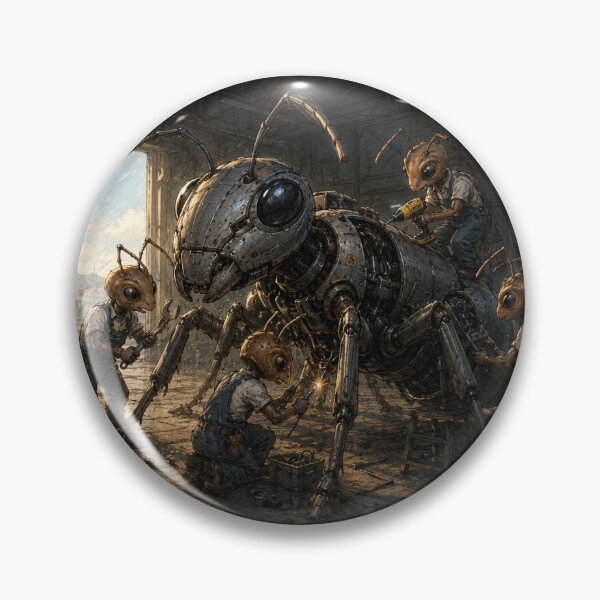 Item preview, Ant mechanics designed and sold by papertrailer.