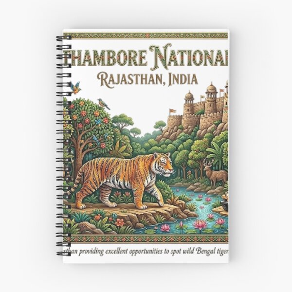 Item preview, RANTHAMBORE NATIONAL PARK designed and sold by likbatonboot.