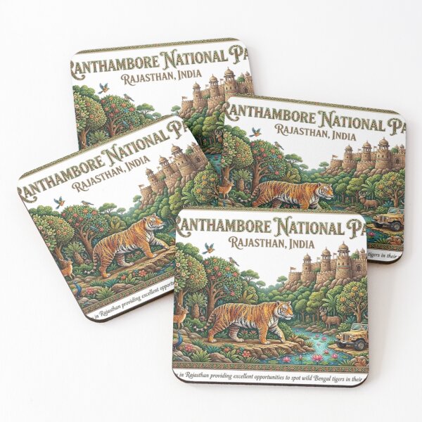 Item preview, RANTHAMBORE NATIONAL PARK designed and sold by likbatonboot.