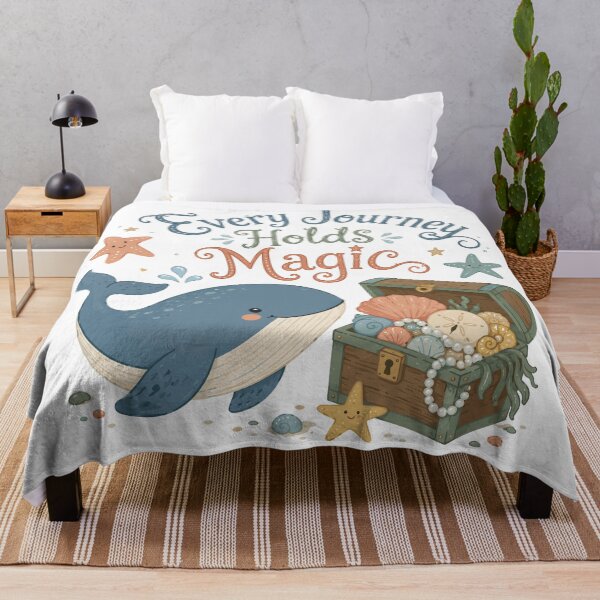 Item preview, Tide of Wonder - Cute Whale designed and sold by bapupa.