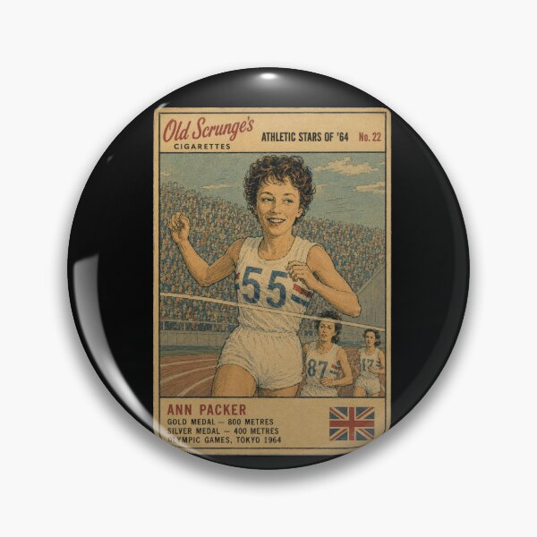 Item preview, Ann Packer - Trading Card designed and sold by halibutgoatramb.