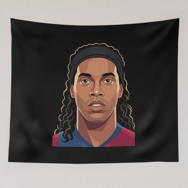 Item preview, Ronaldinho vector illustration designed and sold by Rusdiii.