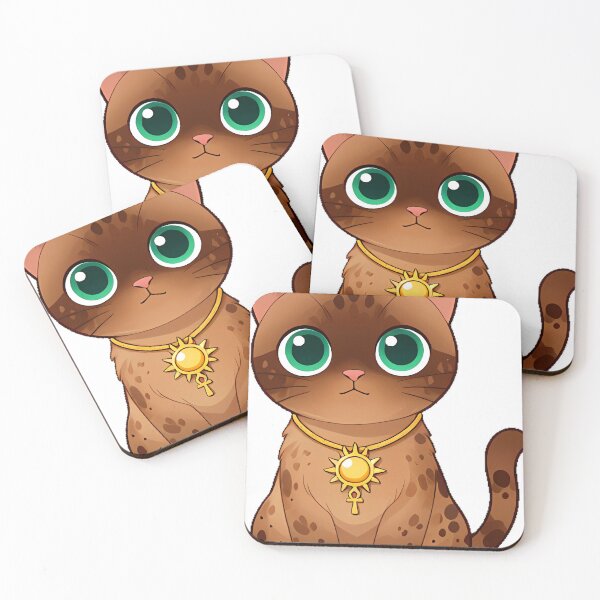 Item preview, Egyptian Mau Cat with Sun Pendant designed and sold by pumsquare.