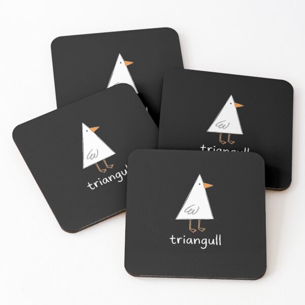 Item preview, Triangull Triangle Seagull Bird Pun,Funny Geometric Sea Gull designed and sold by pipiapett.