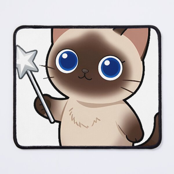 Item preview, Siamese Cat with Star Wand designed and sold by pumsquare.