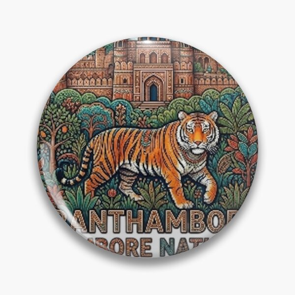 Item preview, RANTHAMBORE NATIONAL PARK designed and sold by likbatonboot.