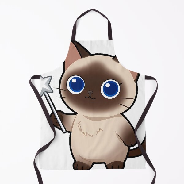 Item preview, Siamese Cat with Star Wand designed and sold by pumsquare.