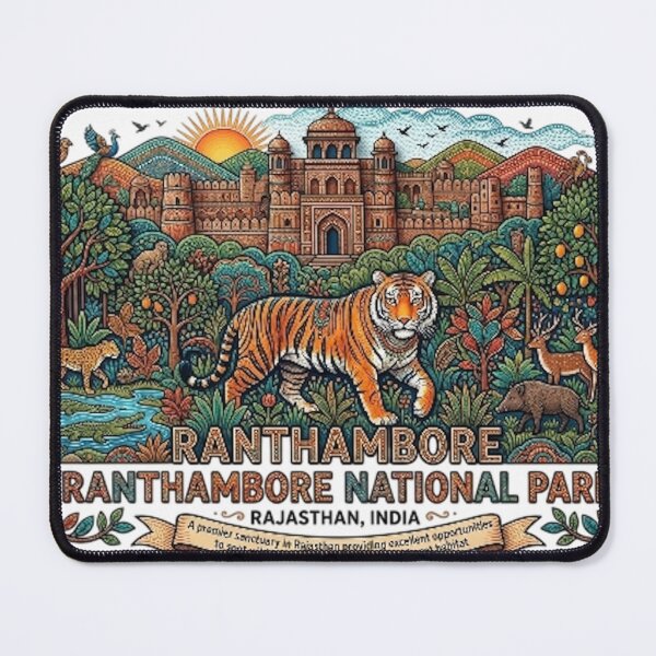 Item preview, RANTHAMBORE NATIONAL PARK designed and sold by likbatonboot.