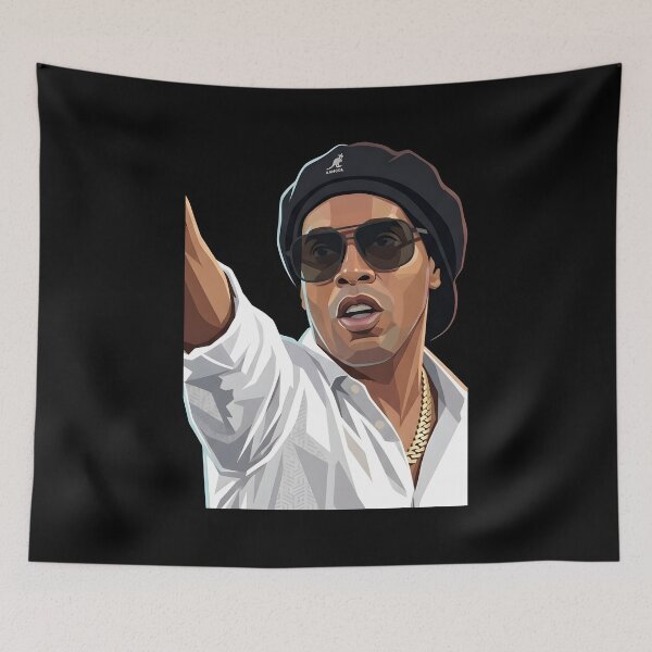 Item preview, Ronaldinho vector illustration designed and sold by Rusdiii.