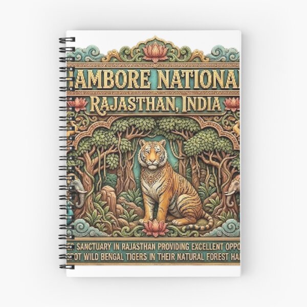 Item preview, RANTHAMBORE NATIONAL PARK designed and sold by likbatonboot.