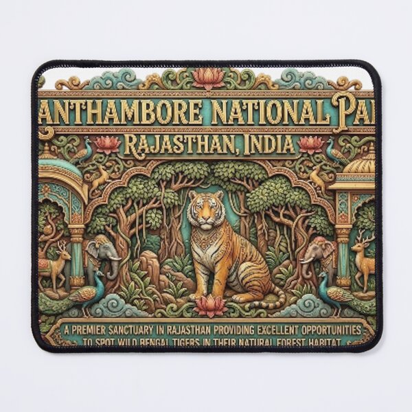 Item preview, RANTHAMBORE NATIONAL PARK designed and sold by likbatonboot.