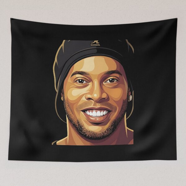 Item preview, Ronaldinho vector illustration designed and sold by Rusdiii.
