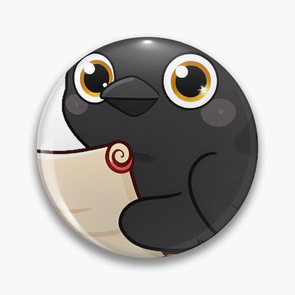 Item preview, Crow with Scroll and Wax Seal designed and sold by IllumeInk.