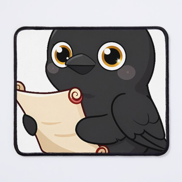 Item preview, Crow with Scroll and Wax Seal designed and sold by IllumeInk.