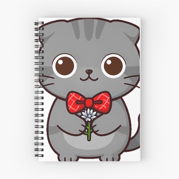 Item preview, Scottish Fold with Tartan Bow designed and sold by pumsquare.