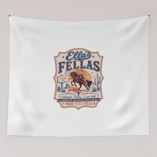 Item preview, Ella's Fellas Choosin Texas Ella Langley Fan Club Vintage Retro designed and sold by pipiapett.