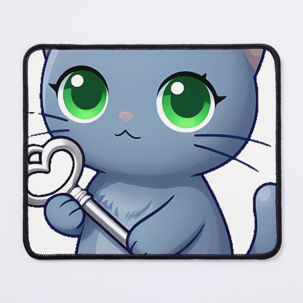 Item preview, Russian Blue with Silver Key designed and sold by pumsquare.