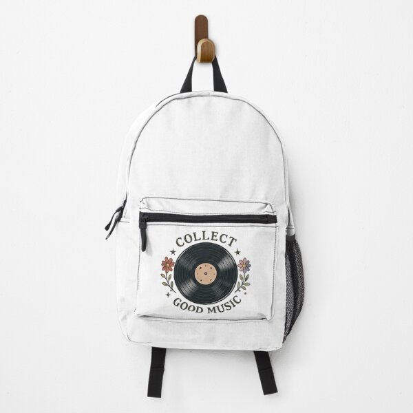 Item preview, Collect Good Music Retro Vinyl Record Floral Groovy Aesthetic designed and sold by Rehnair.