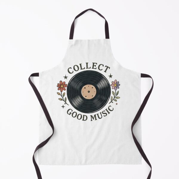 Item preview, Collect Good Music Retro Vinyl Record Floral Groovy Aesthetic designed and sold by Rehnair.